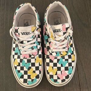 Butterfly checkered Vans